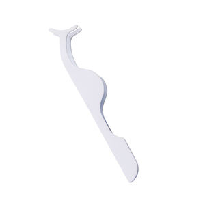 Pinzas para pestañas con logotipo personalizado, pinzas de volumen de acero inoxidable con peine, venta al por mayor - Product Image 3