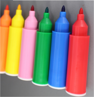 Marqueur permanent mini format Hang Kei de haute qualité, non toxique, à pointe pinceau, largeur d'écriture 4 mm, options multicolores, prix usine