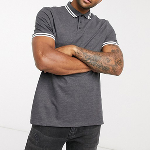 เสื้อแนวสตรีทแวร์ลำลองของผู้ชาย,เสื้อยืดกีฬาสีพื้นระบายอากาศได้ดีเรียบง่าย - Product Image 2