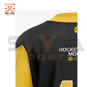Camiseta de doble cara para hombre, jersey de hockey sobre hielo con sublimación personalizada, reversible, productos en oferta - Product Image 4