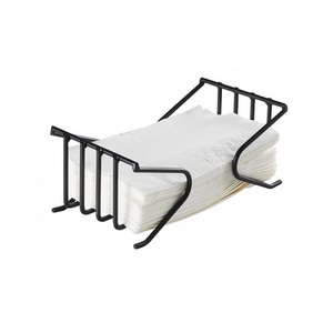 <b>Black</b> Color Iron Napkin Holder For Table Decoration <b>Accessories</b> Decorative Napkin Holder At Affordable Price - Product Image 2