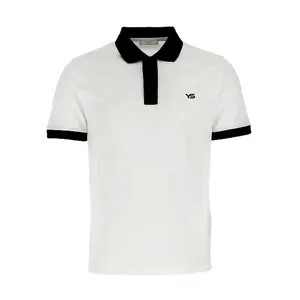 Polo informal para hombre y mujer, camisa deportiva de alta calidad con tiras de tela, venta al por mayor - Product Image 1