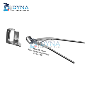 Roos Rib Shear Right Angled Jaw Hook orthopedic instruments - Product Image 4