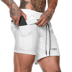 Pantalones cortos deportivos para hombre, ropa de gimnasio, entrenamiento, correr - Product Image 3