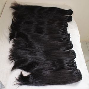 Paquets de cheveux péruviens bon marché en trame, meilleur paquet de cheveux lisses soyeux, vison non traité 10a cheveux vierges péruviens bruts - Product Image 6