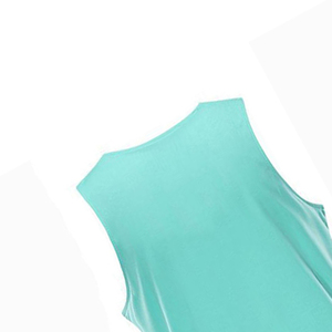 Camisetas sin mangas de estilo alto con impresión personalizada, camisetas elásticas con tu propio diseño a precio bajo - Product Image 5