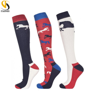 OEM Manufacturer Wholesale Printing <b>Long</b> Horse Equestrian Riding <b>Socks</b> - Product Image 4