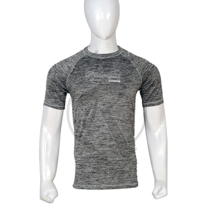 Wholesale Fashion Fit Gym t Shirt for Men Custom <b>logo</b> Fitness Men's T-shirts Sweatsuit Athletic Sportswear Running T-shirt - Product Image 1