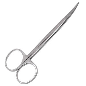 ผ่าตัดมืออาชีพ Apical สแตนเลสขโมยกรรไกรไอริสตรงโค้ง4.5นิ้วเย็บกรรไกรไอริส - Product Image 1