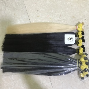 Extensiones de Cabello 100% humano para mujer, mechones de cabello humano virgen liso de color rubio, n. ° 613 - Product Image 2