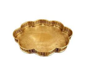 Bandeja única para uso de chocolate y decoración del hogar, bandeja de acero con relieve - Product Image 3