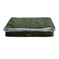 LS peppy buddies neues Design Cord Hunde bett Luxus Plüsch bett mit Reiß verschluss und mit Decken haube oben für den Winter