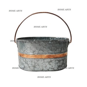 Porta Cubiertos Galvanizado con Mango de Madera, Tamaño y Forma Personalizados, Porta Utensilios a Precio Accesible - Product Image 6