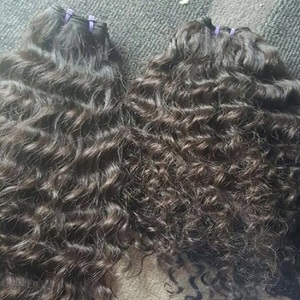 นามสกุลผมหยิก Remy บริสุทธิ์อินเดียผู้ผลิตจากอินเดียใต้ - Product Image 3