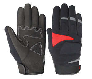 Gants de course en cuir pour moto, pour protection des mains, - Product Image 4