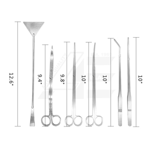 Kit de Herramientas para Acuario 6 en 1, Juego de Herramientas para Acuarios con Estuche de Almacenamiento, Pinzas de Acero Inoxidable, Tijeras, Espátula, Herramientas 2026 - Product Image 4