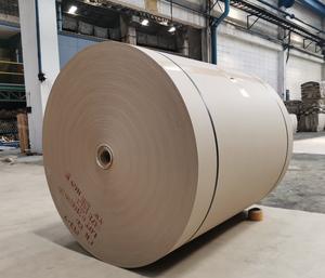 Brown Jumbo Roll Core Board (CK) <b>Raw</b> <b>Material</b> to Produce Paper Core for Stretch Film Foil Paper Tube <b>Packaging</b> - Product Image 5