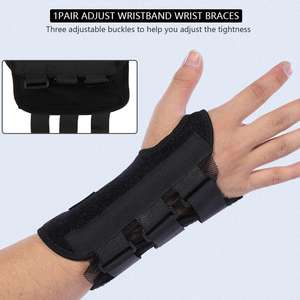 Ajustar pulsera de acero deporte muñeca Apoyo Guardia deporte esguince fracturas soporte de muñeca de guardia - Product Image 6