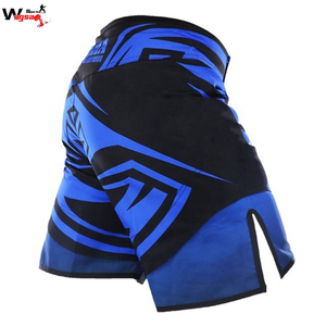 Pantalones cortos de Kick boxing para hombre, shorts elásticos de 4 vías para mma - Product Image 4