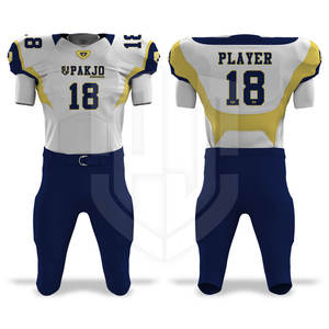 Uniformes personnalisés de drapeau d'entraînement de football américain en polyester 100% uniformes de sport 7o7 imprimés par sublimation pour adultes et enfants - Product Image 1