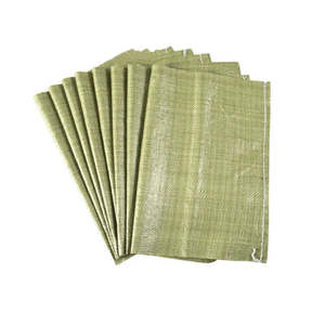 Bag Large Grey Plastic PP Woven Bag Logistics Package Gunny Bag Large Bag Custom Thickness