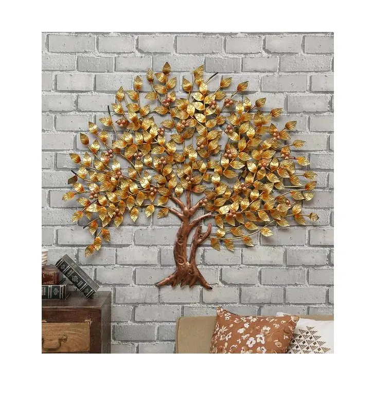 Handmade Tree Design Metal Wall Art In New Look For Wall Handmade Wall Art In New Style For Home Decoration In Wholesale price