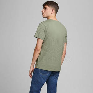 Camiseta deportiva para hombre, 100% algodón, temporada de verano - Product Image 3