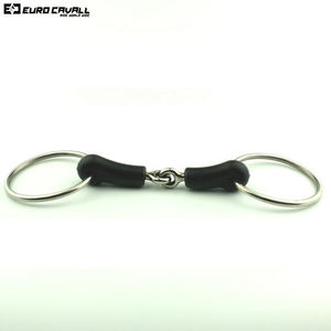 Boca de goma Snaffle Horse Racing Bits Productos para caballos de primera calidad 2025 - Product Image 2