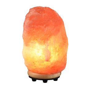 Pink Himalayan Salt Lamp with <b>Dimmer</b> Switch Carved Design Organic Material Impex Pakistan - Product Image 3