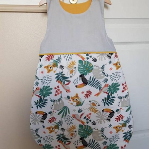 95 viscosa (de eucalipto) 5 spandex Jersey único 220 GSM saco de dormir para bebé TOG 15 saco de dormir para bebé de doble capa - Product Image 1