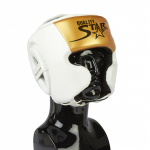 Protectores de cabeza de boxeo personalizados, cascos de seguridad de piel de vaca auténtica para jóvenes, venta al por mayor de fábrica - Product Image 3