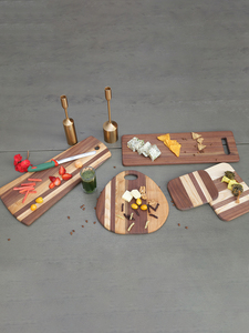 Planche à découper en bois faite à la main de qualité supérieure bloc à découper polyvalent pour légumes fruits et fromage - Product Image 6