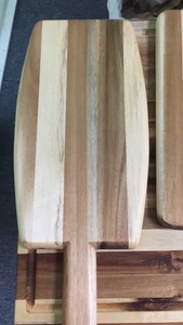 ModernSourcing Planche à découper de cuisine avec manche en bois d'acacia Bloc à découper en bambou naturel pour fromage Nouveau modèle du Vietnam - Product Image 3