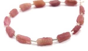 Pierres précieuses en Tourmaline rose naturelle, 13 pièces de forme inégale, rugueuse, pour la fabrication de bijoux, belle Collection brute - Product Image 5