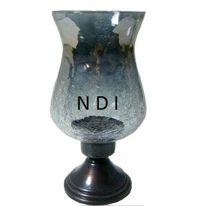 Lámpara con cristal boda fiesta cena mesa superior decoración aluminio Metal candelabro lámpara - Product Image 3