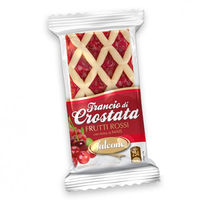 Falcone Italiaanse Traditionele Crostata Zoete Cranberry Rode Fruitconfituur 240g (4x 60g) ISO/HACCP Gecertificeerd Kosher Italiaans Gebak