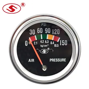 52mm Mechanical Clear Lens CAR Air Pressure Gauge