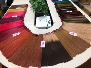 Cuticle Aligned BONE STRAIGHT <b>Hair</b> <b>Color</b> Blonde Mix Brown HUMAN <b>HAIR</b> EXTENSION to Make HUMAN <b>HAIR</b> WIGS for Black Women - Product Image 3