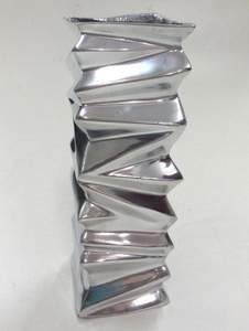 Vase à fleurs moderne et coloré en métal, dispositif privé, décoration pour le bureau et le mariage, personnalisé - Product Image 3