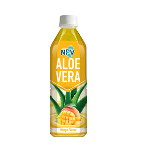 Best Quality Mango Flavor ALOE VERA DRINK 500ml Pet <b>Bottle</b> - OEM Beverage Free Sample Free Label New Packing - Product Image 1