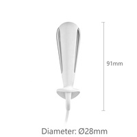 Sonde médicale PR-02A pour équipement de physiothérapie, exercices de Kegel vaginaux, soulagement de l'incontinence, ABS/Acier inoxydable, Classe II