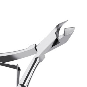 High-Demand Custom Private Label Soft <b>Black</b> Grip Stainless Steel Nail Nippers Professional Cuticle Nipper Fingers Toes Personal - Product Image 2