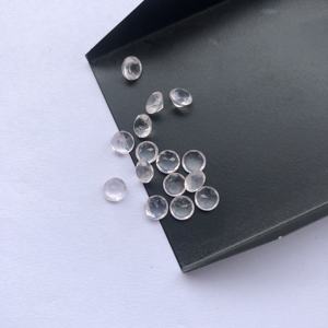 Piedras preciosas de corte redondo facetadas de cuarzo rosa Natural de 8mm, piedras sueltas al por mayor para la fabricación de joyas del fabricante, ofertas a granel - Product Image 2