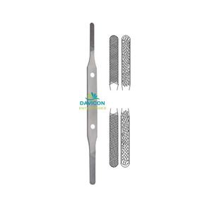 FOMON alta calidad 21,5 cm Manual Nasal Raspas y trituradoras de cartílago ENT acero inoxidable quirúrgico FOMON grueso - Product Image 1