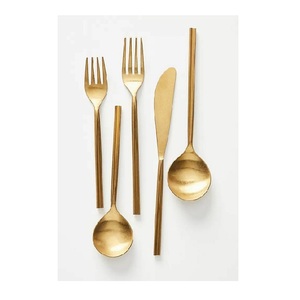 Nickel Plaqué En Métal Fait Main Ensemble de Couverts - Product Image 3