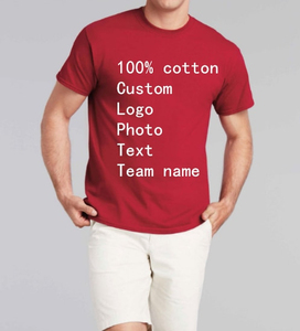 wholesale offer factory price 100% cotton customized t shirt log-printing- heat <b>transfer</b> sticker- All Sizes & Low MOQ - Product Image 2