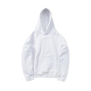 Venta al por mayor personalizado para Puff estampado French Terry hombres cuarto de cremallera pulóver sudadera elegante Oversize Boxy Fit cuello simulado invierno - Product Image 5