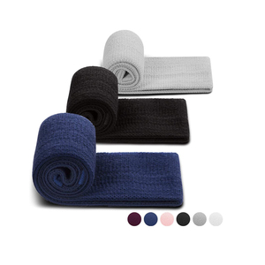 Bandas de resistencia de tela antideslizante para piernas y glúteos, bandas elásticas de entrenamiento de cadera para mujeres/hombres, entrenamiento en casa - Product Image 1