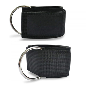 Soporte de gimnasio más vendido Correas de tobillo acolchadas de neopreno de calidad superior para levantamiento de pesas y ejercicio de piernas - Product Image 6
