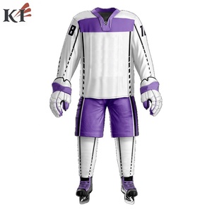 Maillot de hockey sur glace personnalisé KEVEN IMPEX avec drapeau de hockey imprimé par transfert thermique, broderie, manches longues imperméables, kit d'hiver pour hommes - Product Image 4